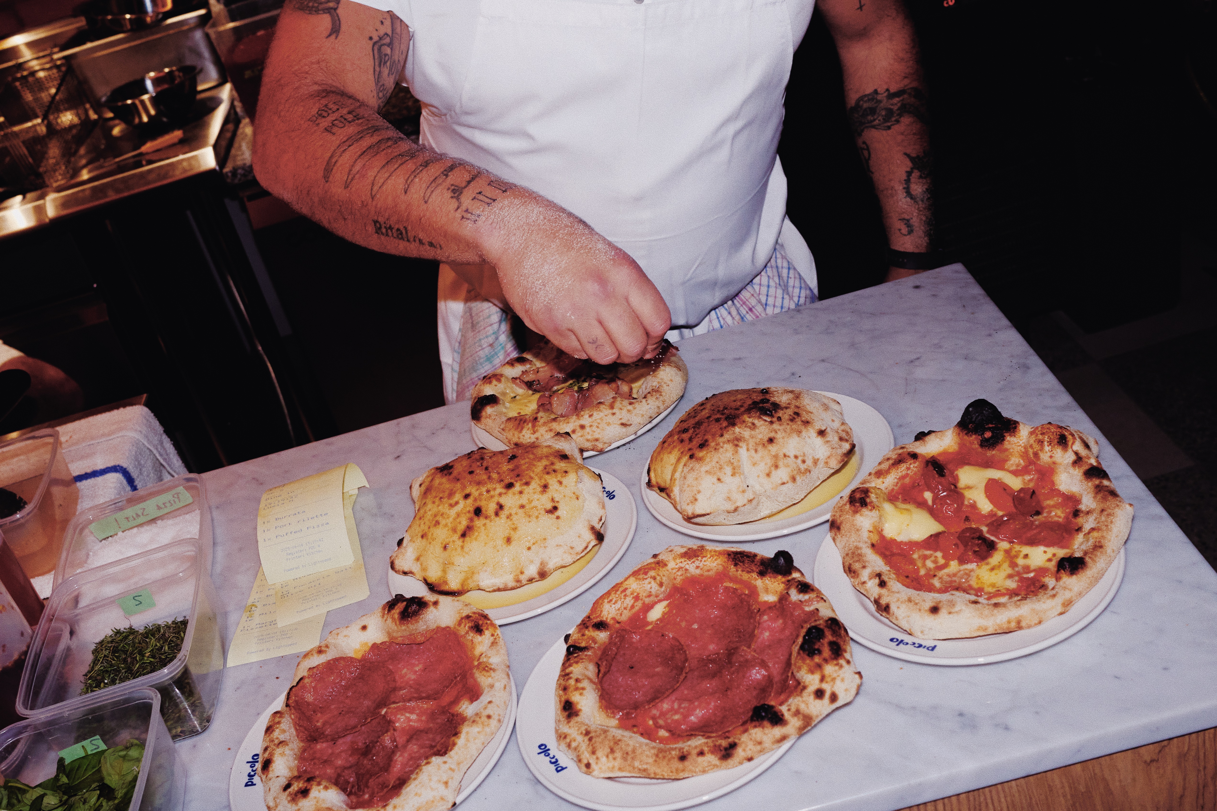 Piccolo's pizzette. Photo / Supplied