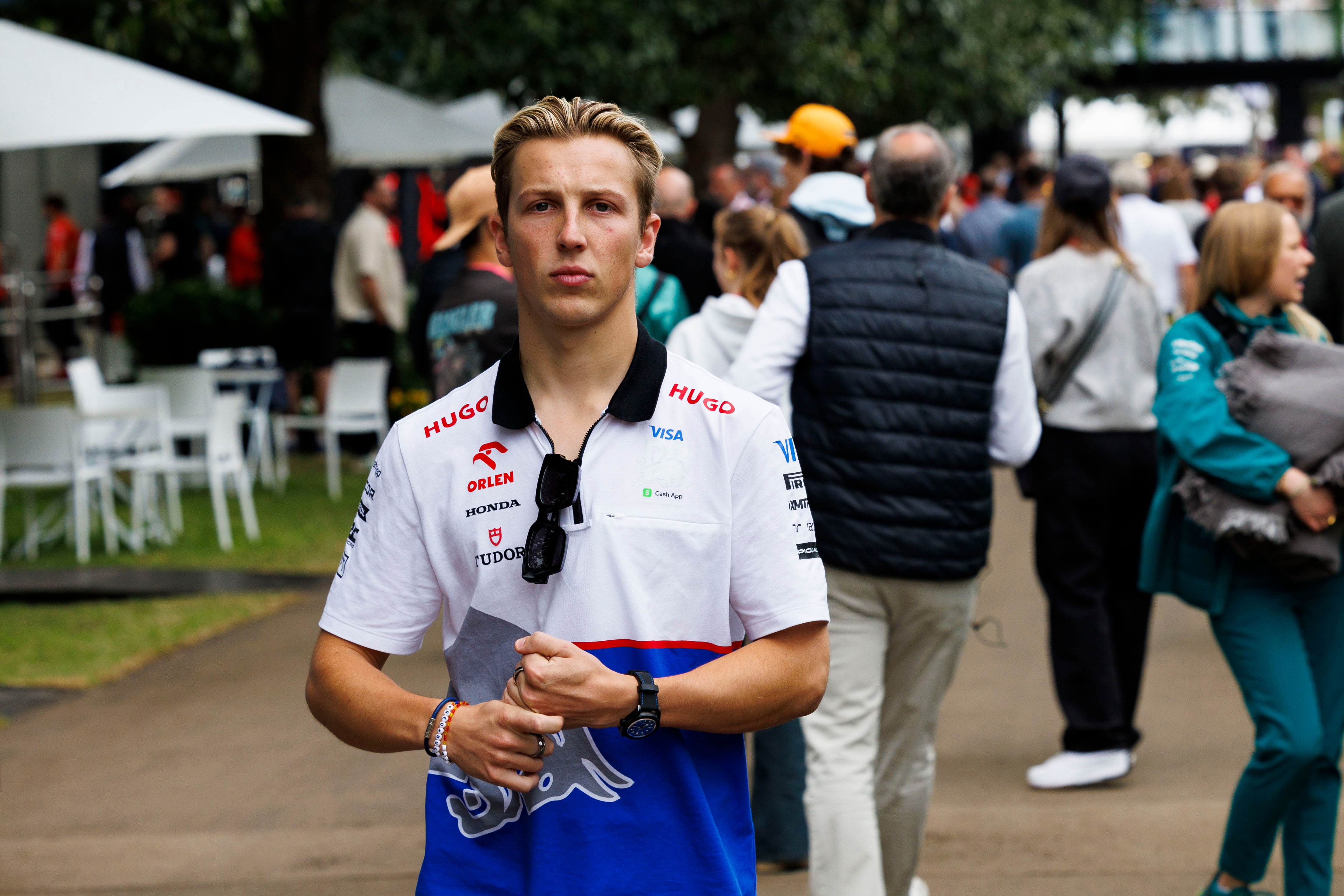 F1 driver Liam Lawson of New Zealand, 2024.