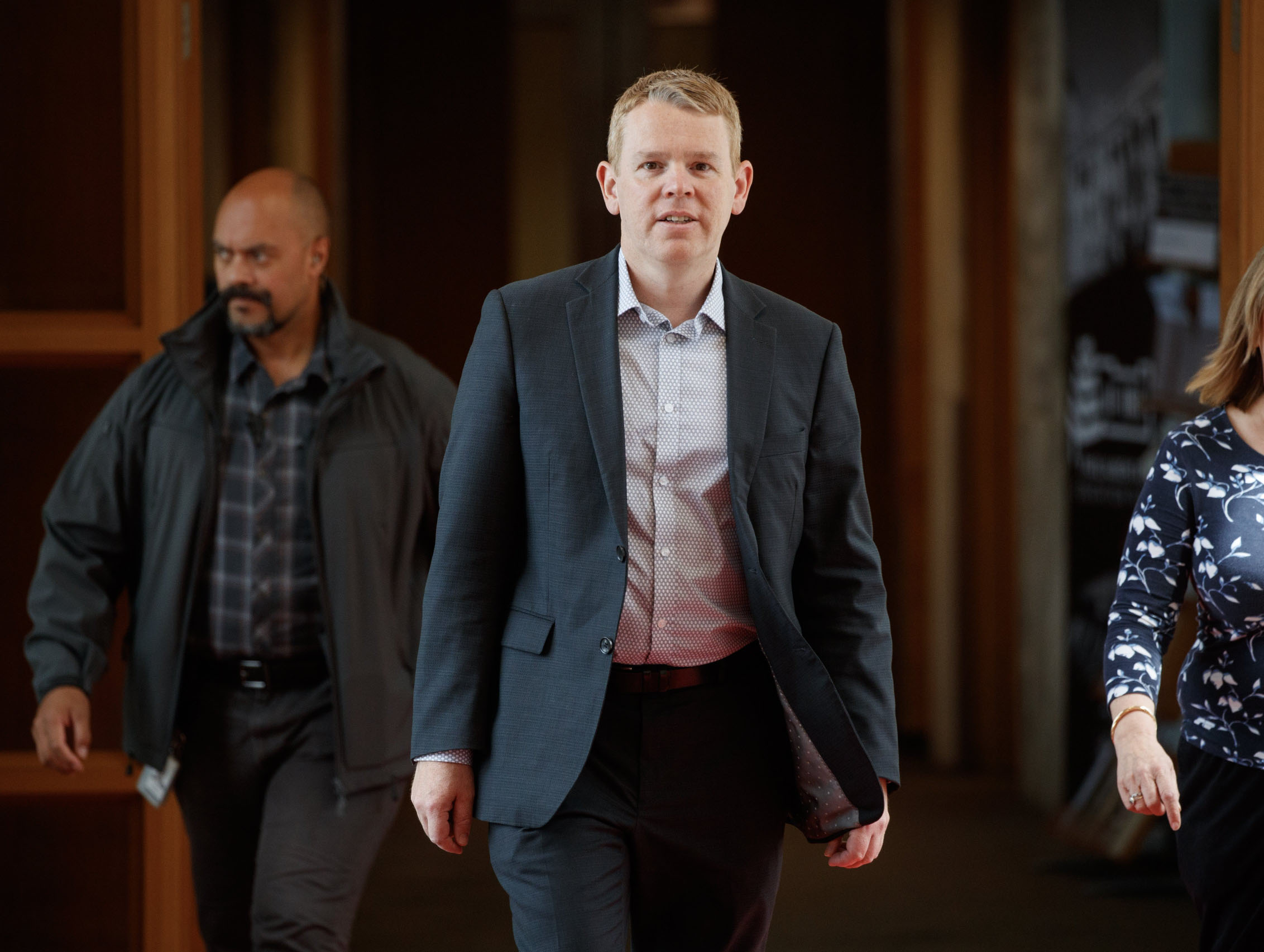 Outgoing Prime Minister Chris Hipkins. Photo / Mark Mitchell