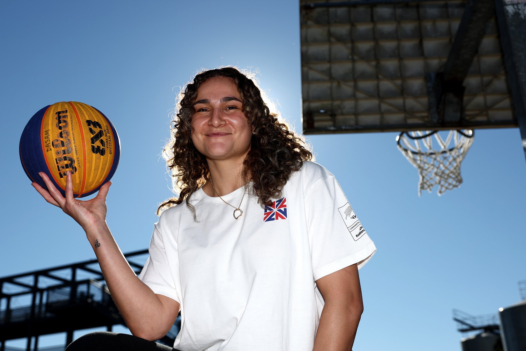  Azure Anderson didn't enjoy basketball when she started playing at high school: 