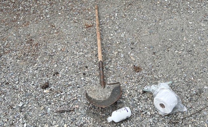 The shovel of dread. Photo / NZ Herald