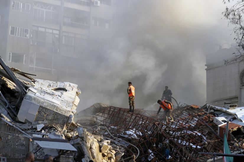 The attack reportedly killed Iranian military adviser Ali Reza Zahdi, who led the elite Quds Force in Lebanon and Syria until 2016. Photo / AP