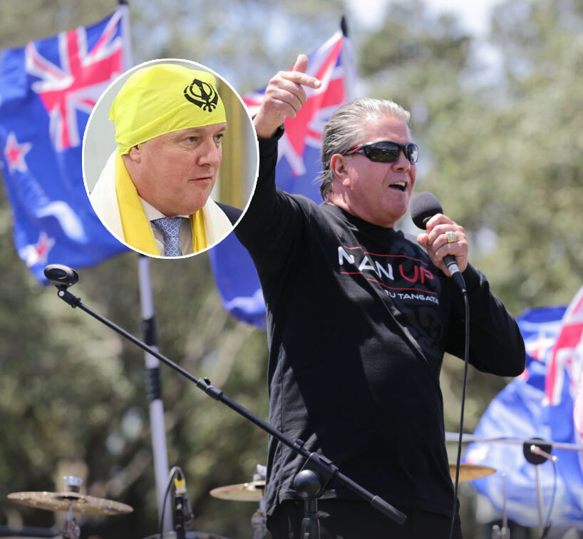 Brian Tamaki attacked Christopher Luxon over his India visit.