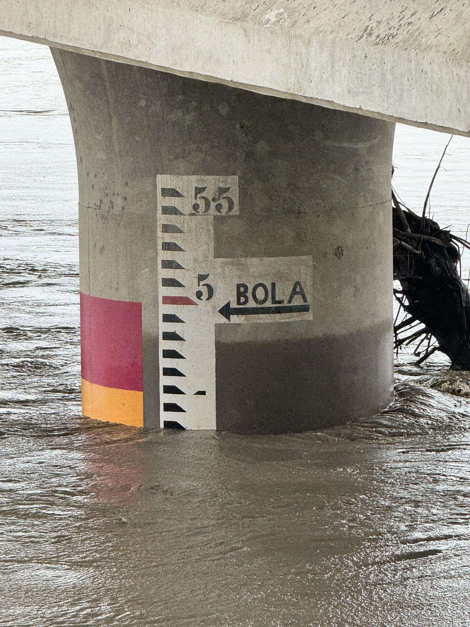 The Wairoa River rose to near Cyclone Bola levels. Photo / Wairoa Incorporated WInc