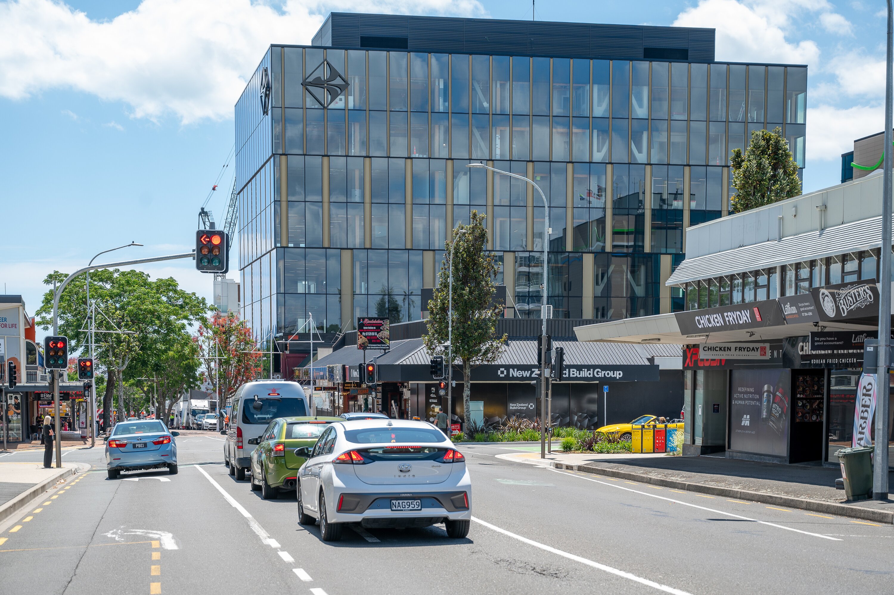 The new Tauranga City Council offices at 90 Devonport Rd are ready for staff. Photo / David Hall.