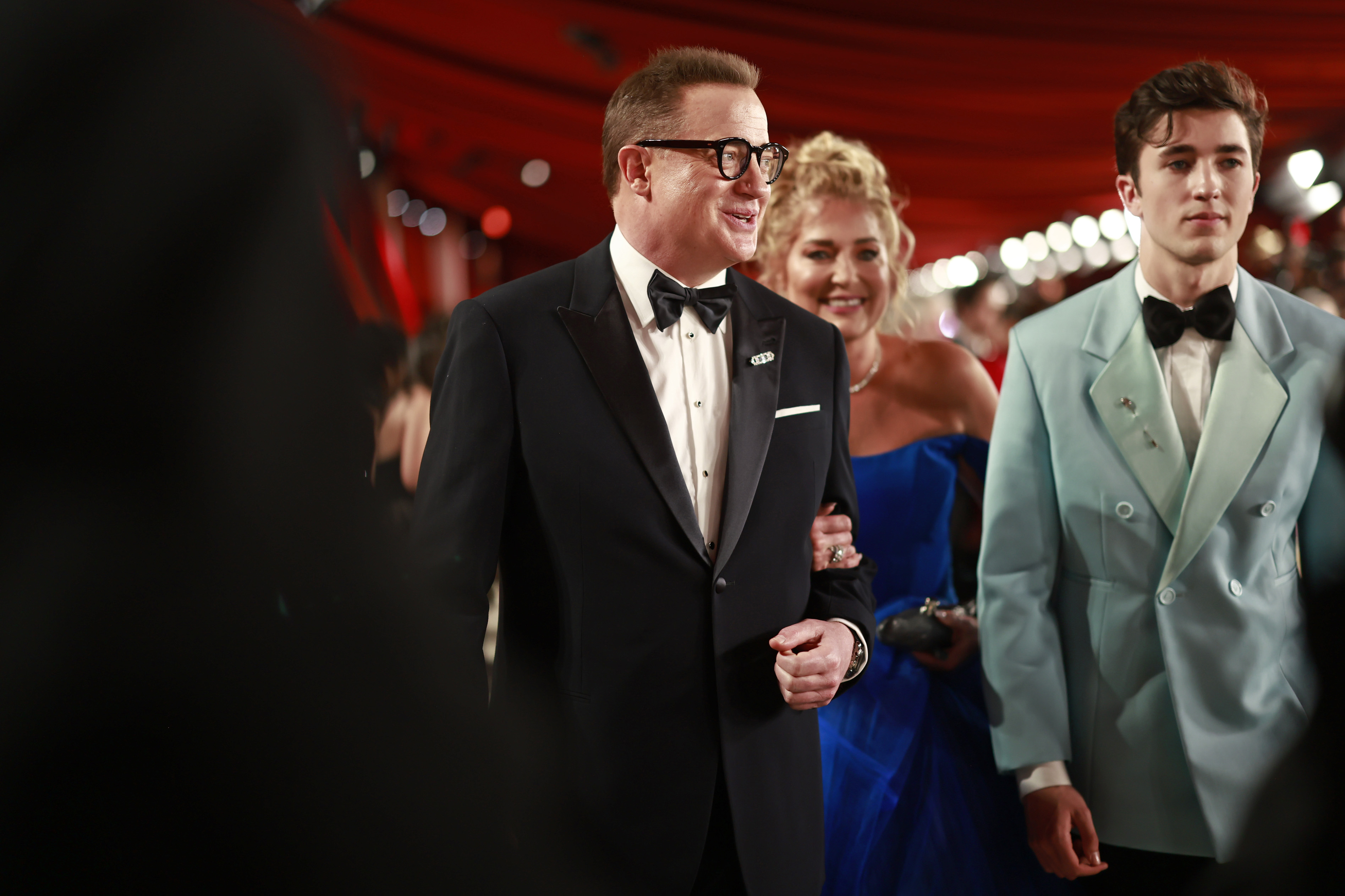 Brendan Fraser attends the 95th Annual Academy Awards. Photo / Getty Images)