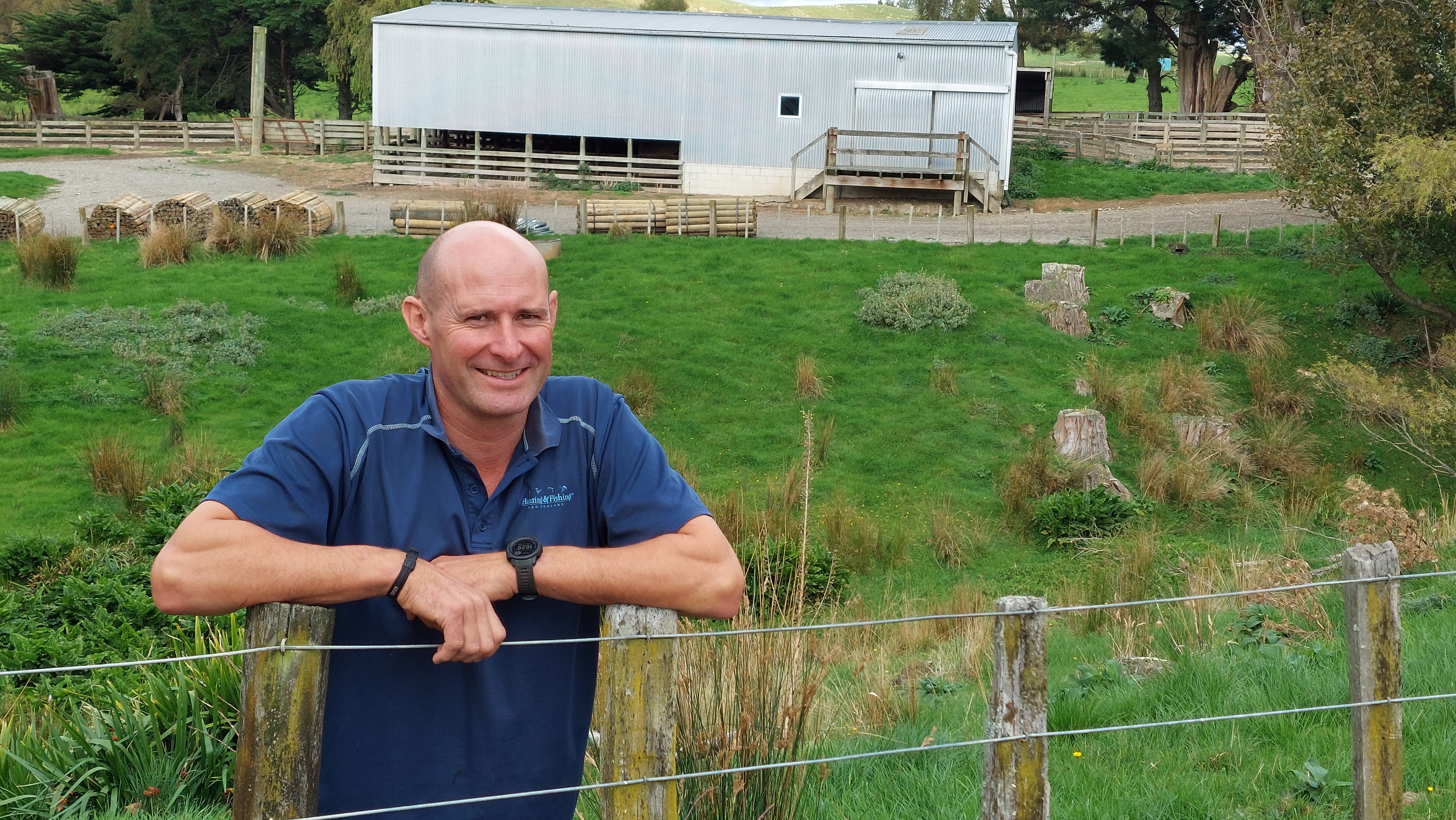David Buick on his Pongaroa farm. Photo / Leanne Warr