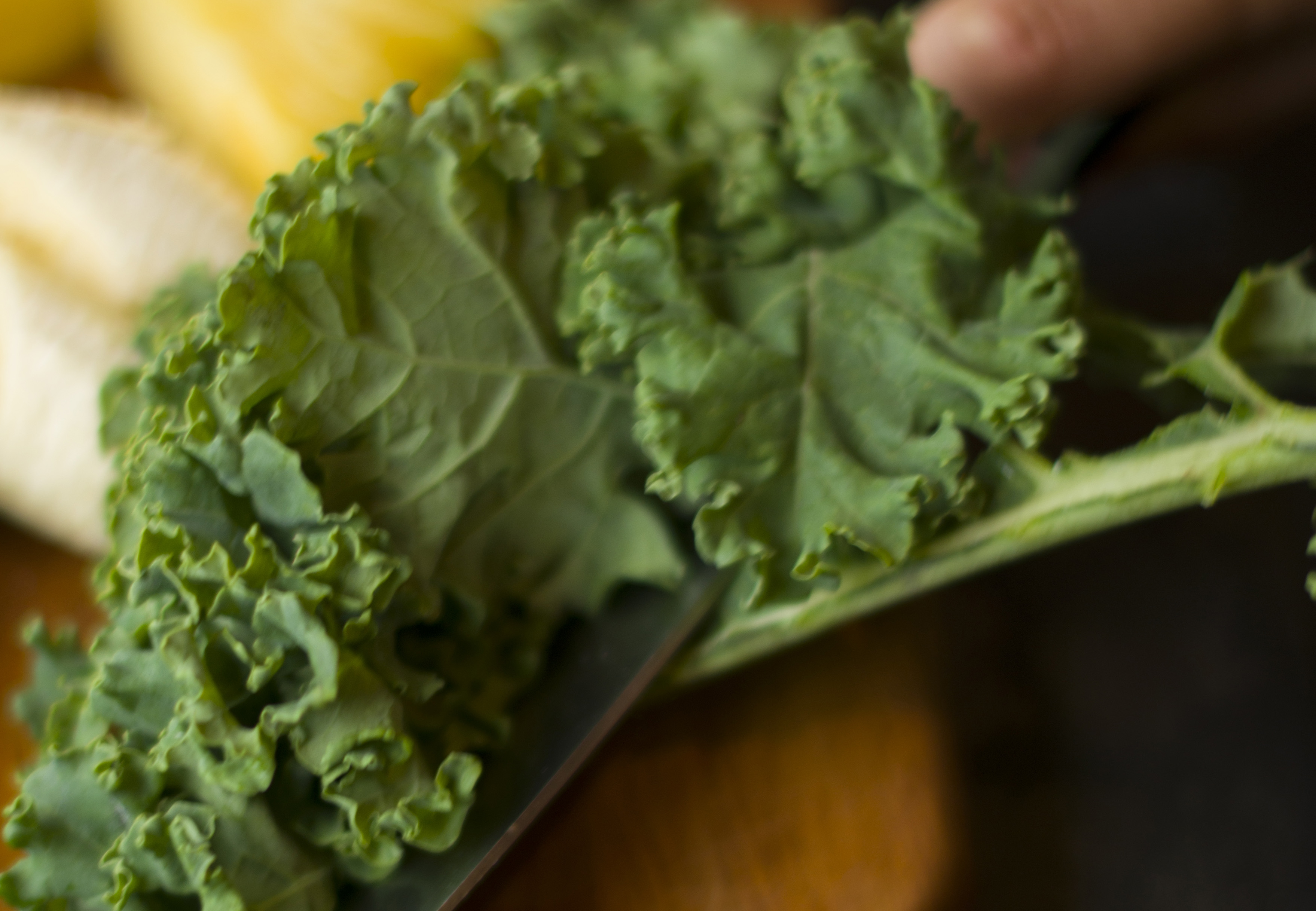 The Queen is also a fan of kale.