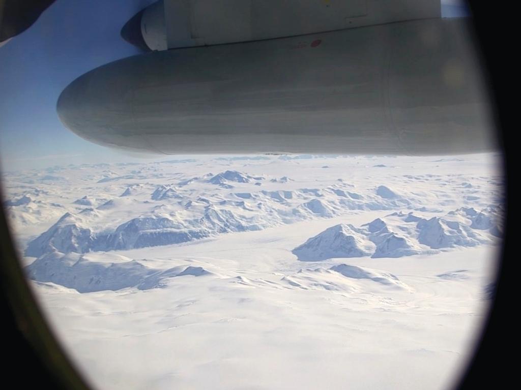 Antarctica: Final summer season ice flight