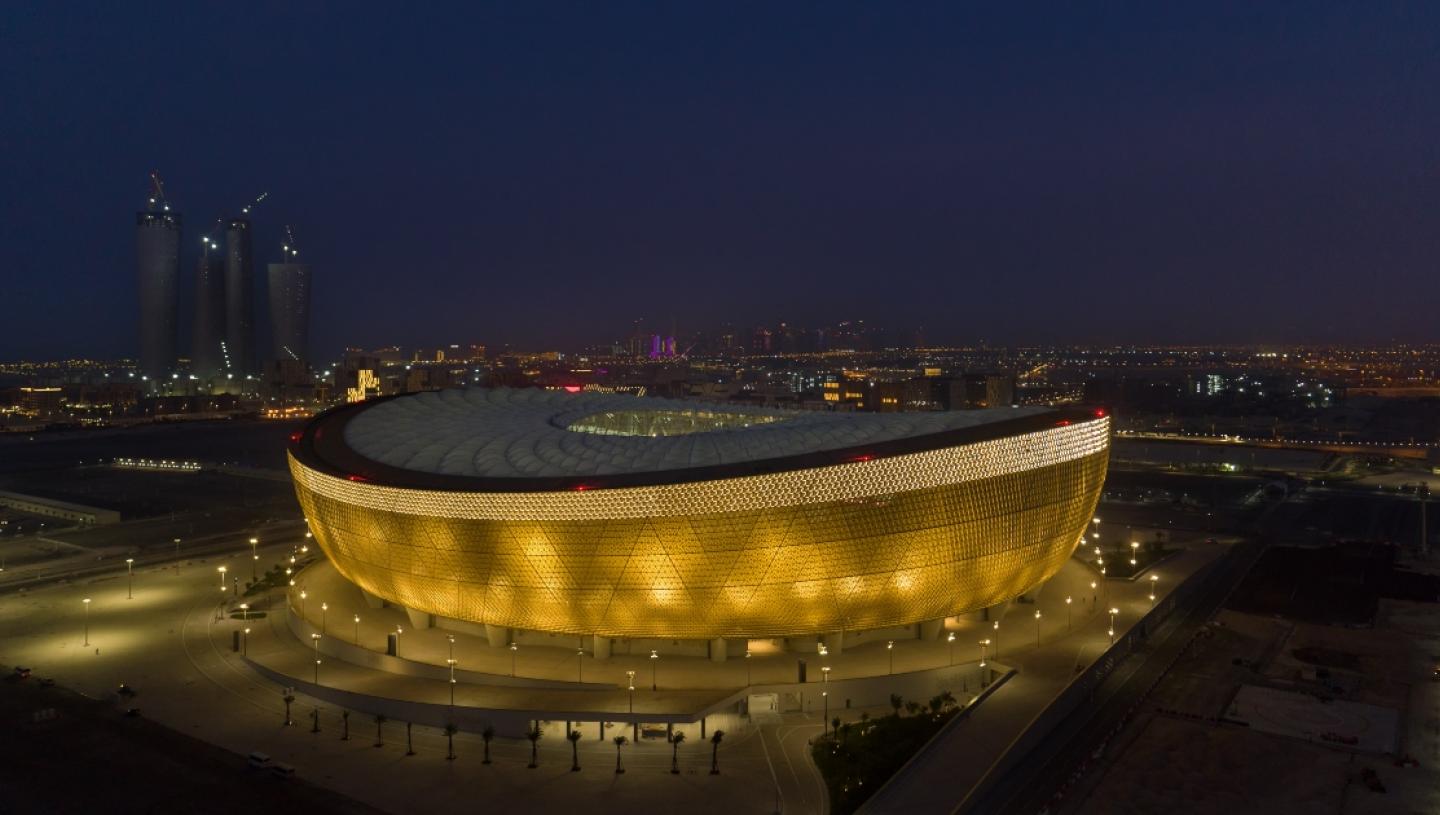 Lusail Stadium, host venue of the men's football World Cup final in 2022. Photo / Qatar2022