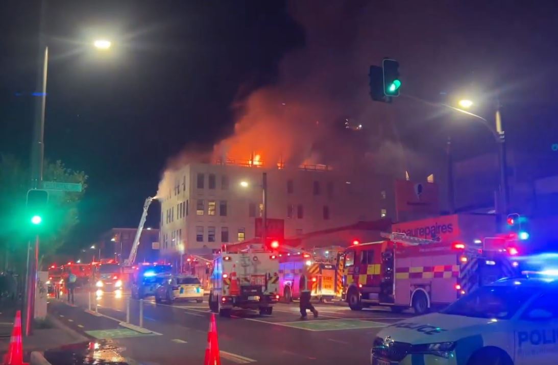 It’s also understood multiple elderly people in their eighties and nineties slept in close proximity to where the fire broke out. Photo taken by Angelia Zhang