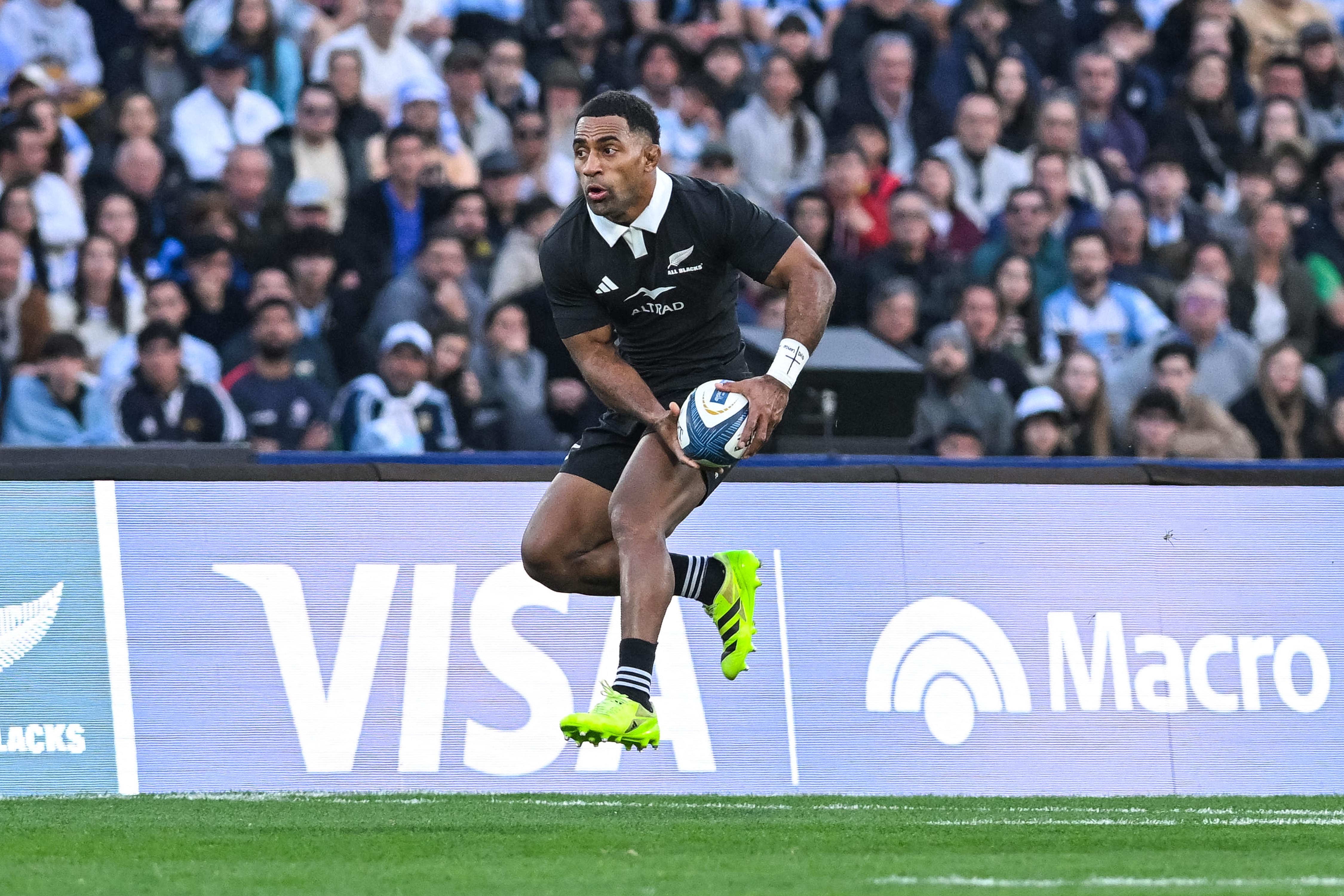 All Blacks coach Scott Robertson has trusted winger Sevu Reece. Photo / Photosport
