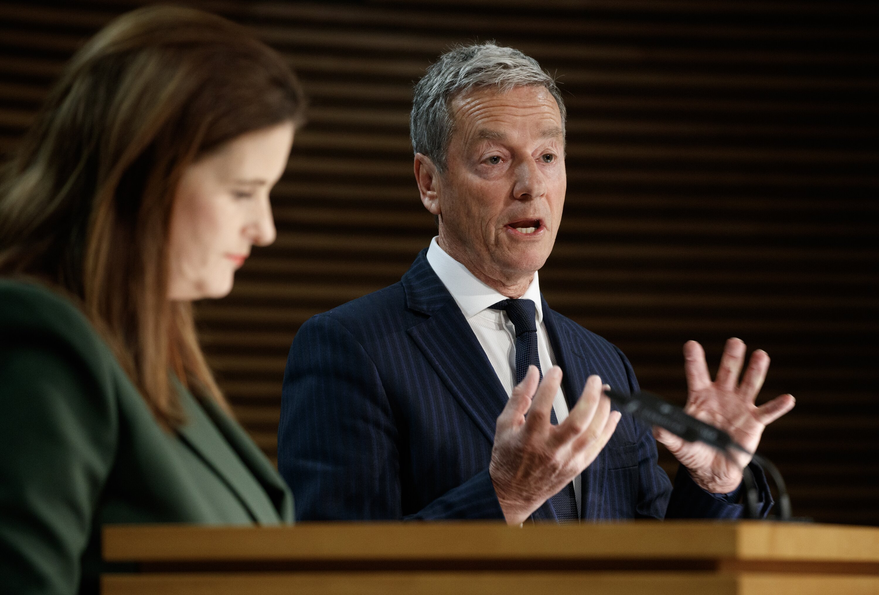 Minister Andrew Bayly apologised last week following the release of the complaint. Photo / Mark Mitchell 