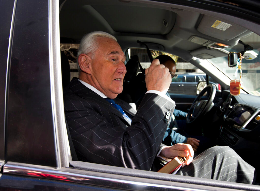 Roger Stone has long been a controversial figure in US politics. Photo / AP