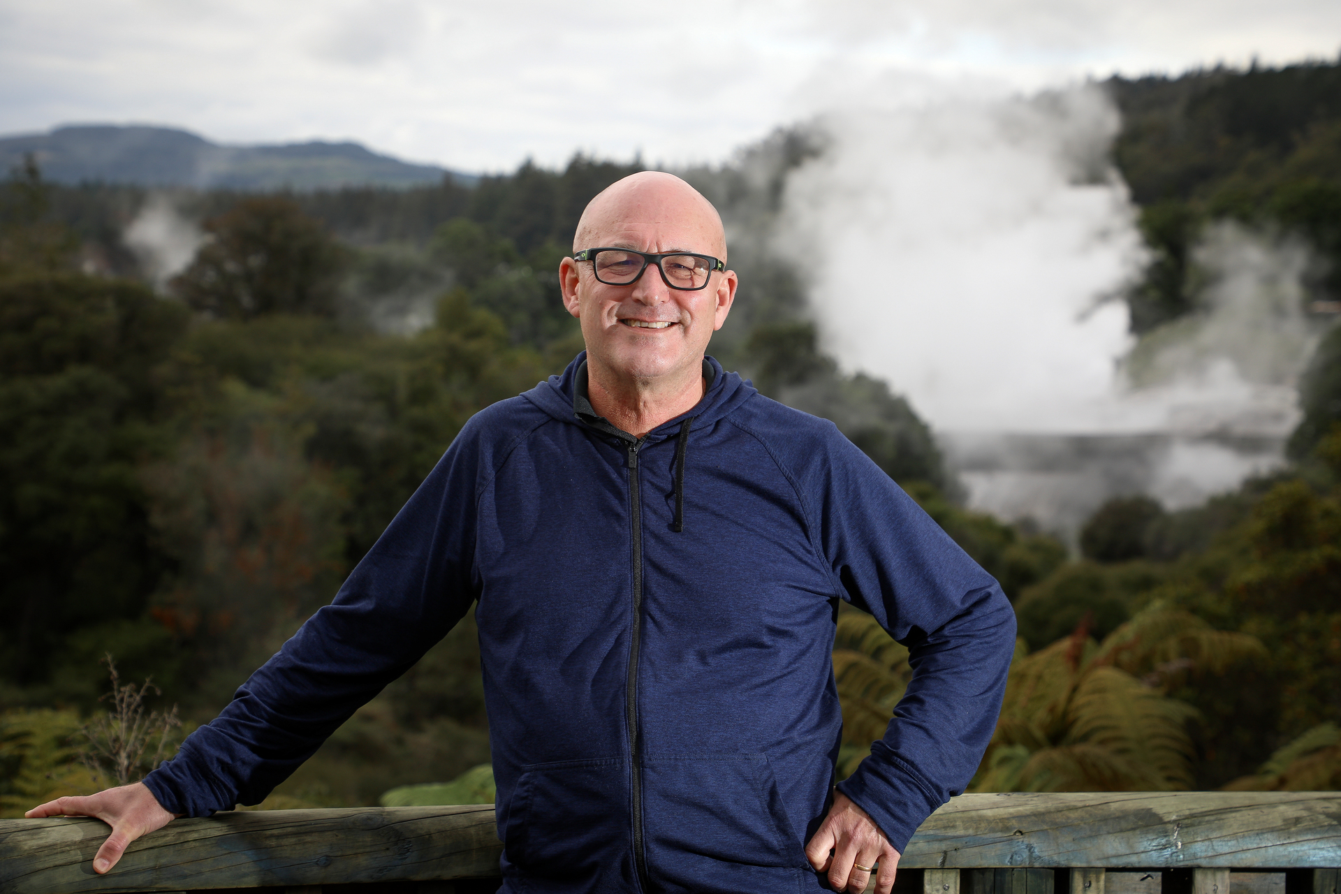 Te Puia chief executive Tim Cossar. Photo / Andrew Warner 