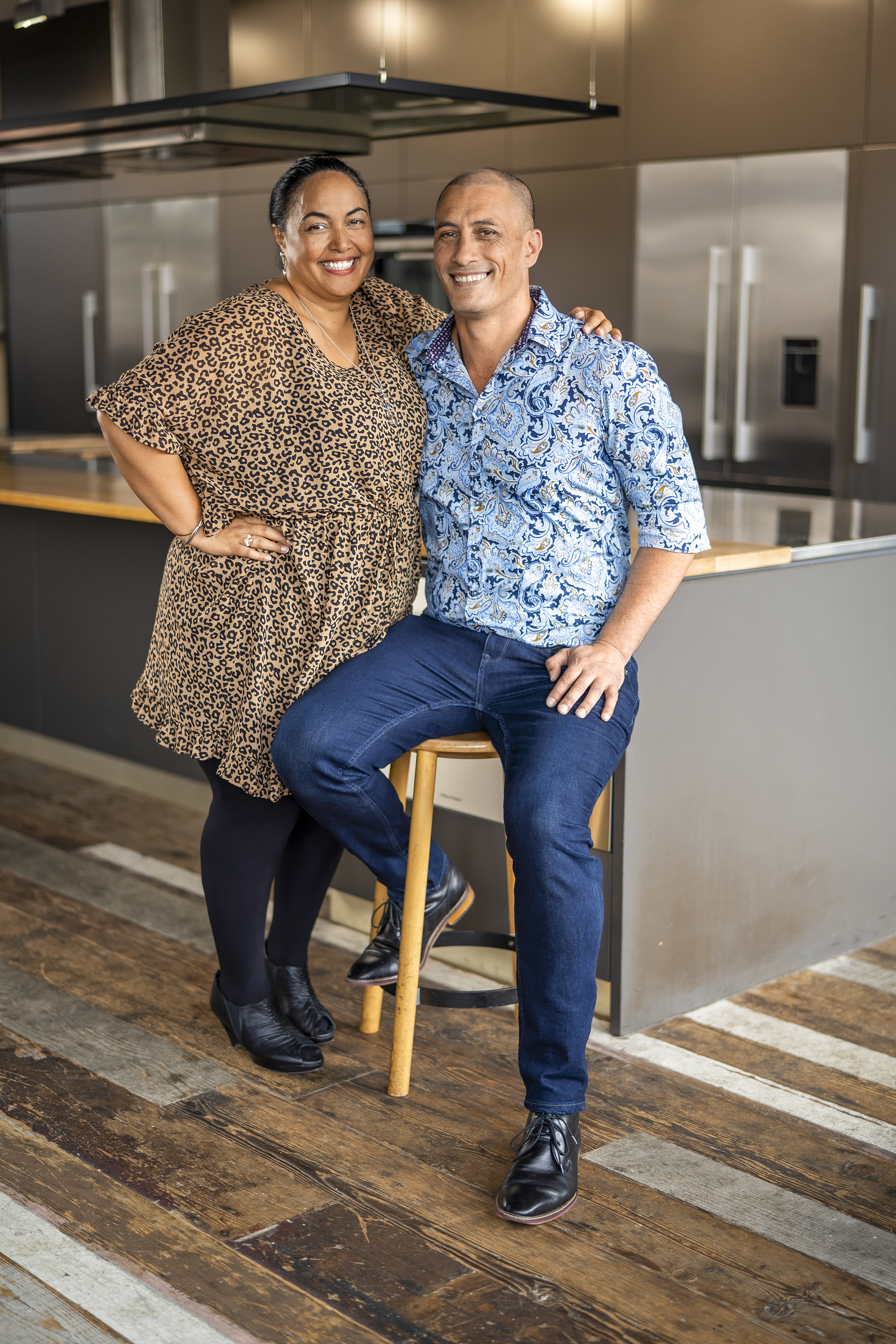 Piki Knap and Michael Murray star in TVNZ’s hit reality series My Kitchen Rules. Photo / Matt Klitscher