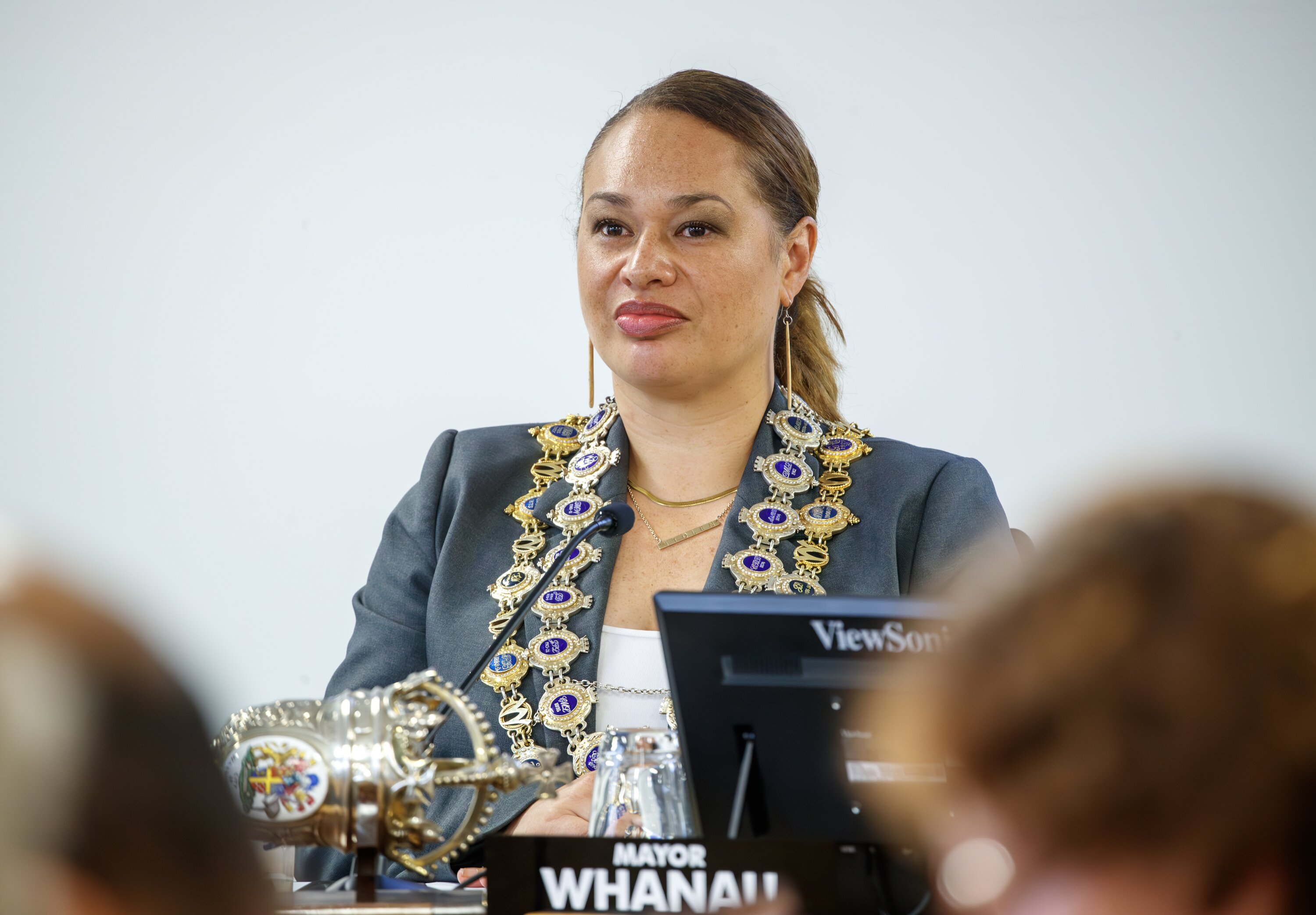 Wellington Mayor Tory Whanau wants to know what the climate change impact of a long tunnel will be. Photo / Mark Mitchell