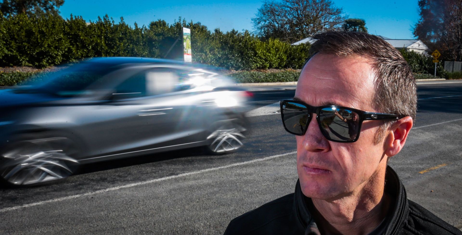 Motoring legend Greg Murphy says the driving culture needs to change, not the speed limit. Photo / Paul Taylor