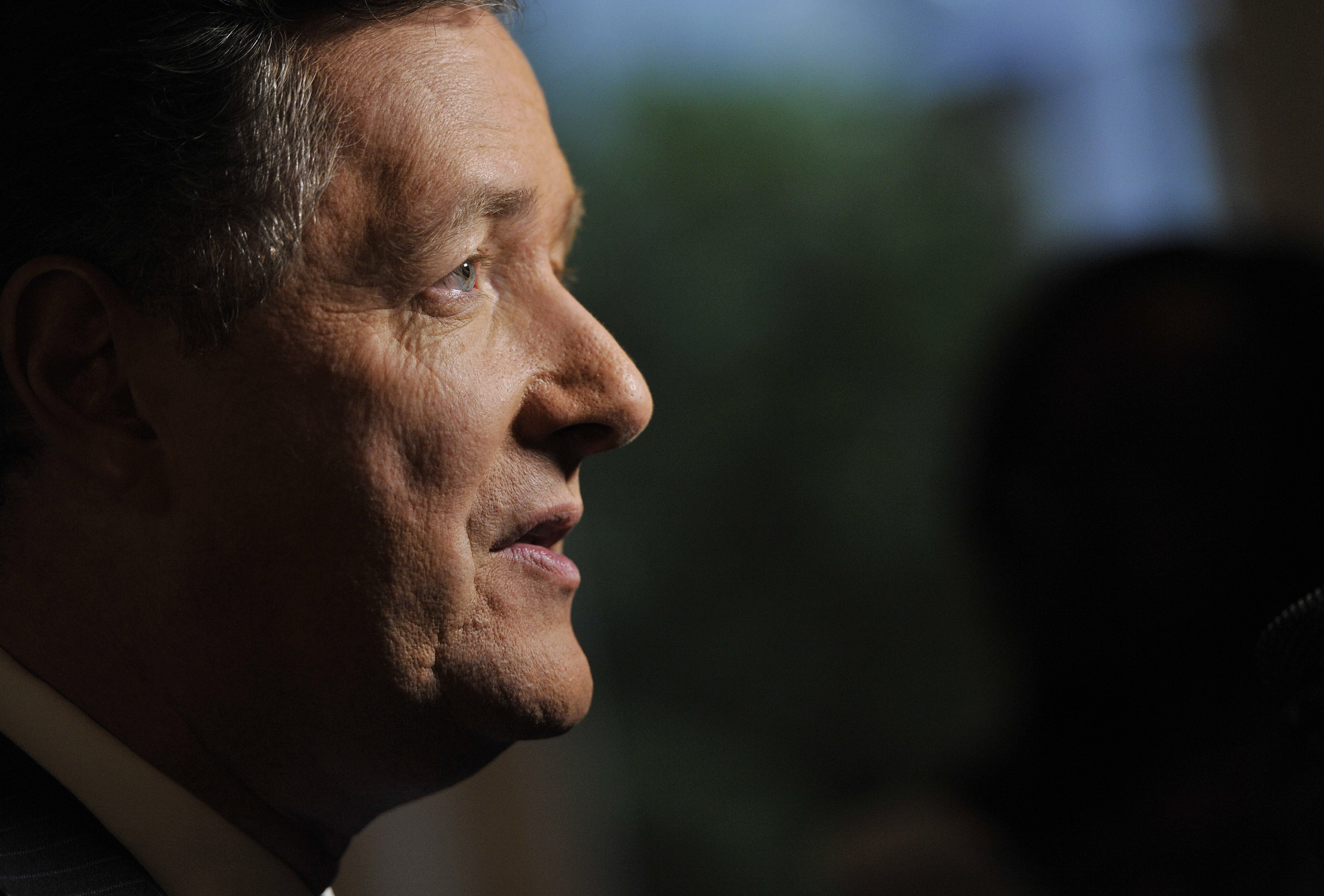 He pointed the finger at management, in particular TV personality Piers Morgan, a former Daily Mirror editor. Photo / AP