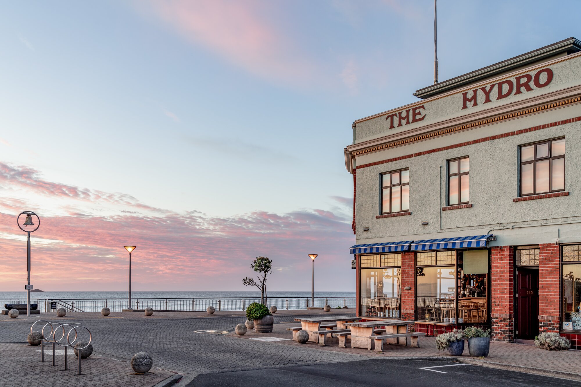 Esplanade is located seaside at Dunedin's St Clair.
