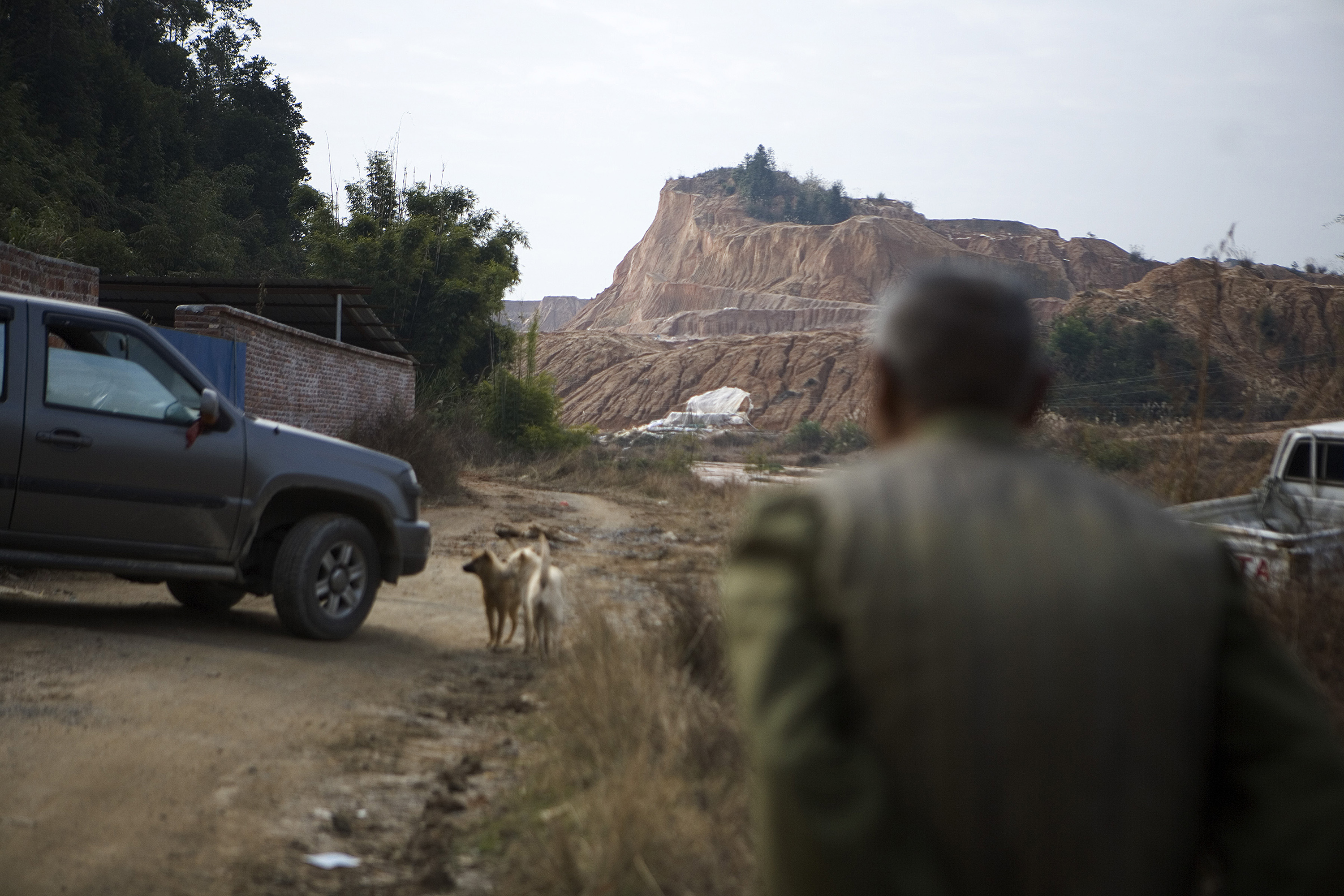 Song Zuokai, 81, peering at a rare earth mine in Baisha, in China’s Guangdong Province in 2010. China nationalised and consolidated the mines in the south into a single state-run company. Photo / Christie Johnston, The New York Times