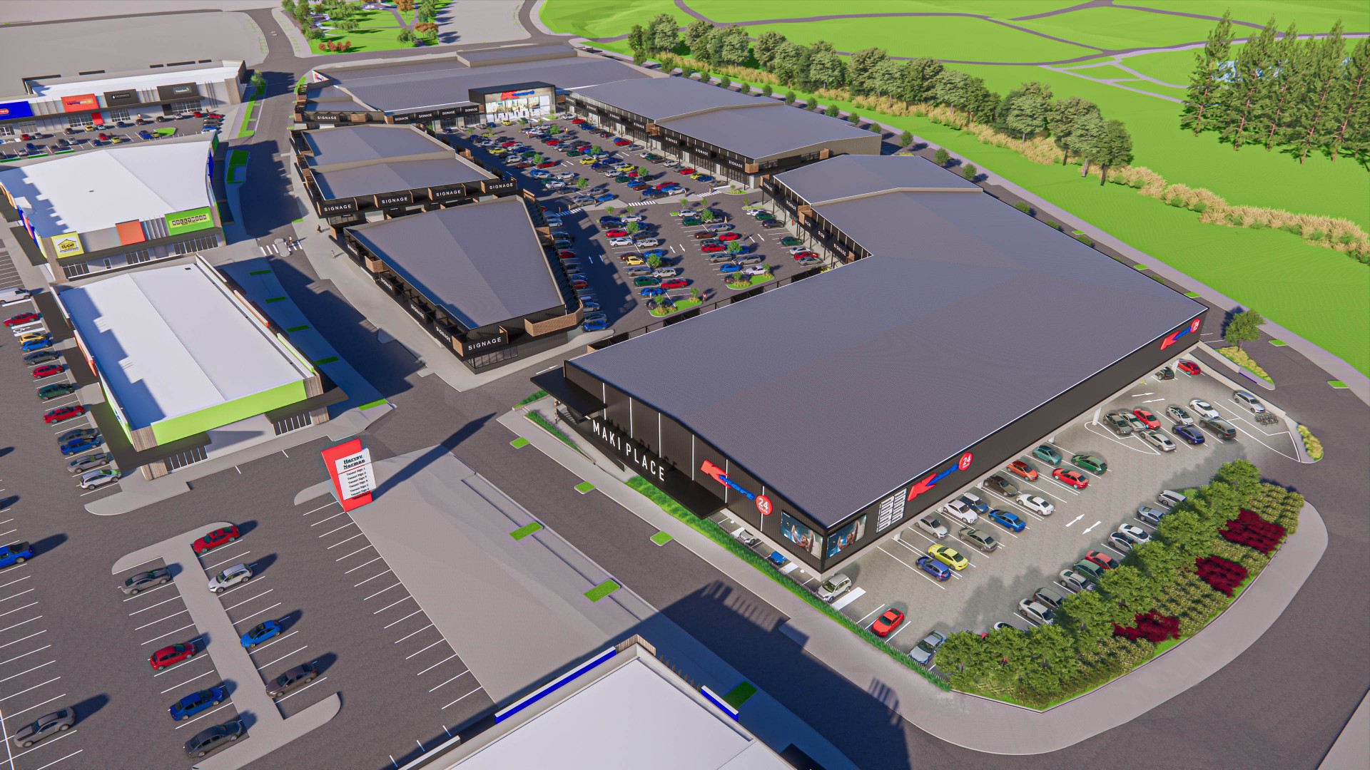 Plans for the new Kmart Westgate, opening on a street yet to be created, to be called Maki Pl. That will be off Maki St. Photo / Kmart