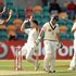 Phil Hughes of Australia leaves the field after being dismissed by Chris Martin during day four of the Second Test match at Bellerive Oval in Hobart. Photo / Getty Images