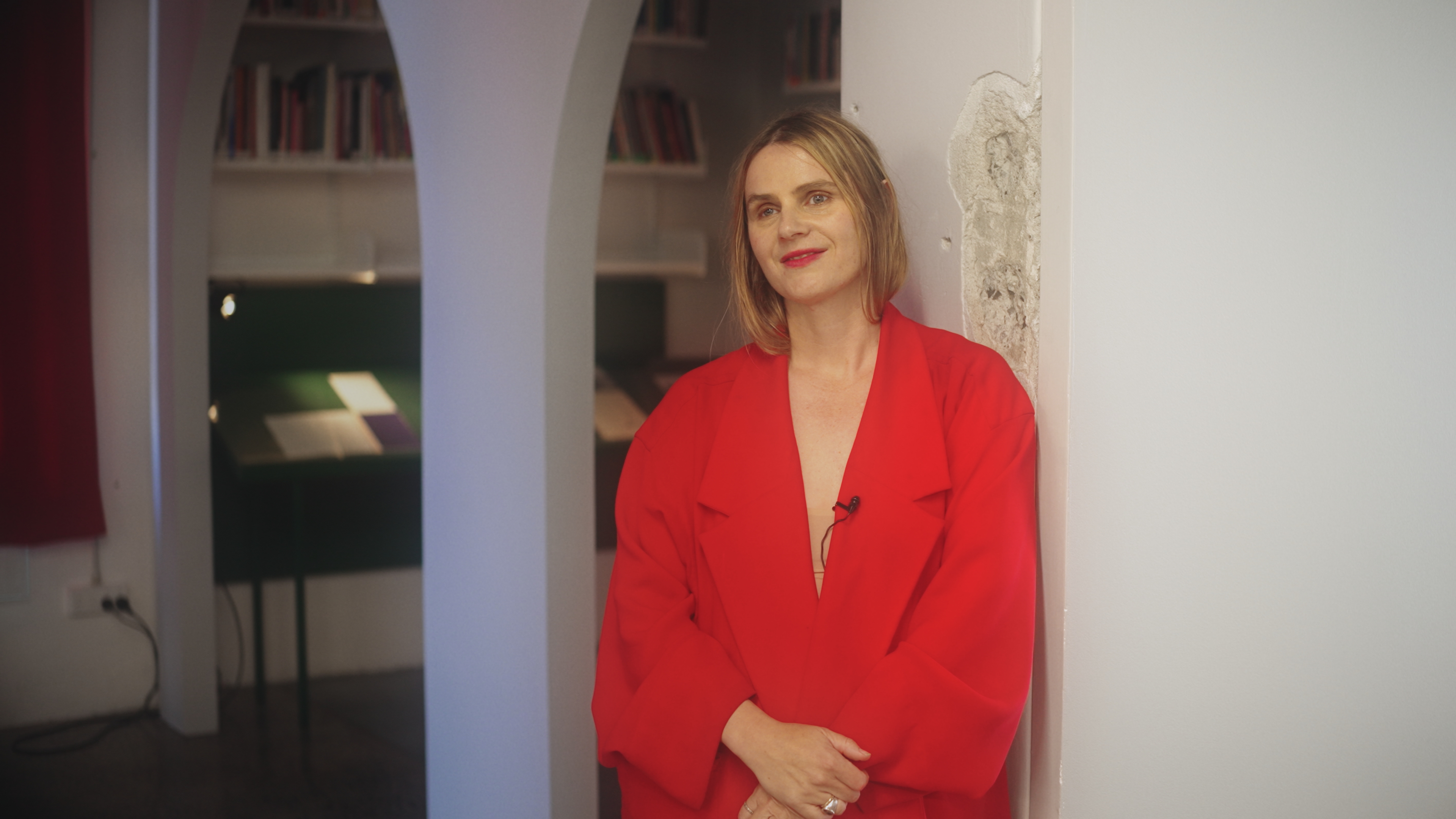 Kaitohu Director Ruth Buchanan at Artspace Aotearoa on Karangahape Road. Photo / Ben Dickens