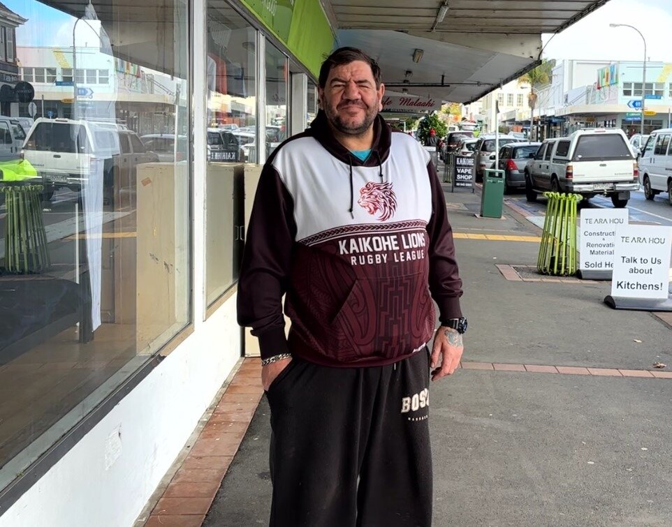 Whakaoranga Whānau Recovery Hub peer support worker Wayne Creswell. Photo / David Fisher