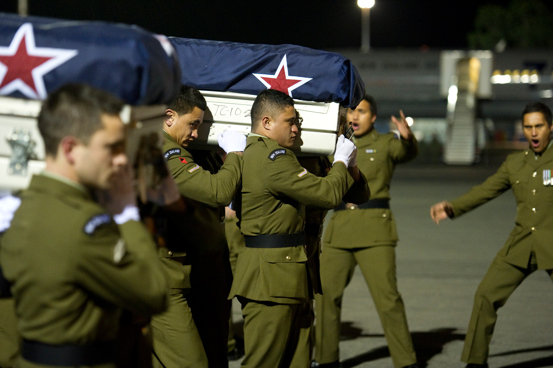 The return to New Zealand of Lance Corporals Pralli Drurrer and Rory Malone in 2012.
