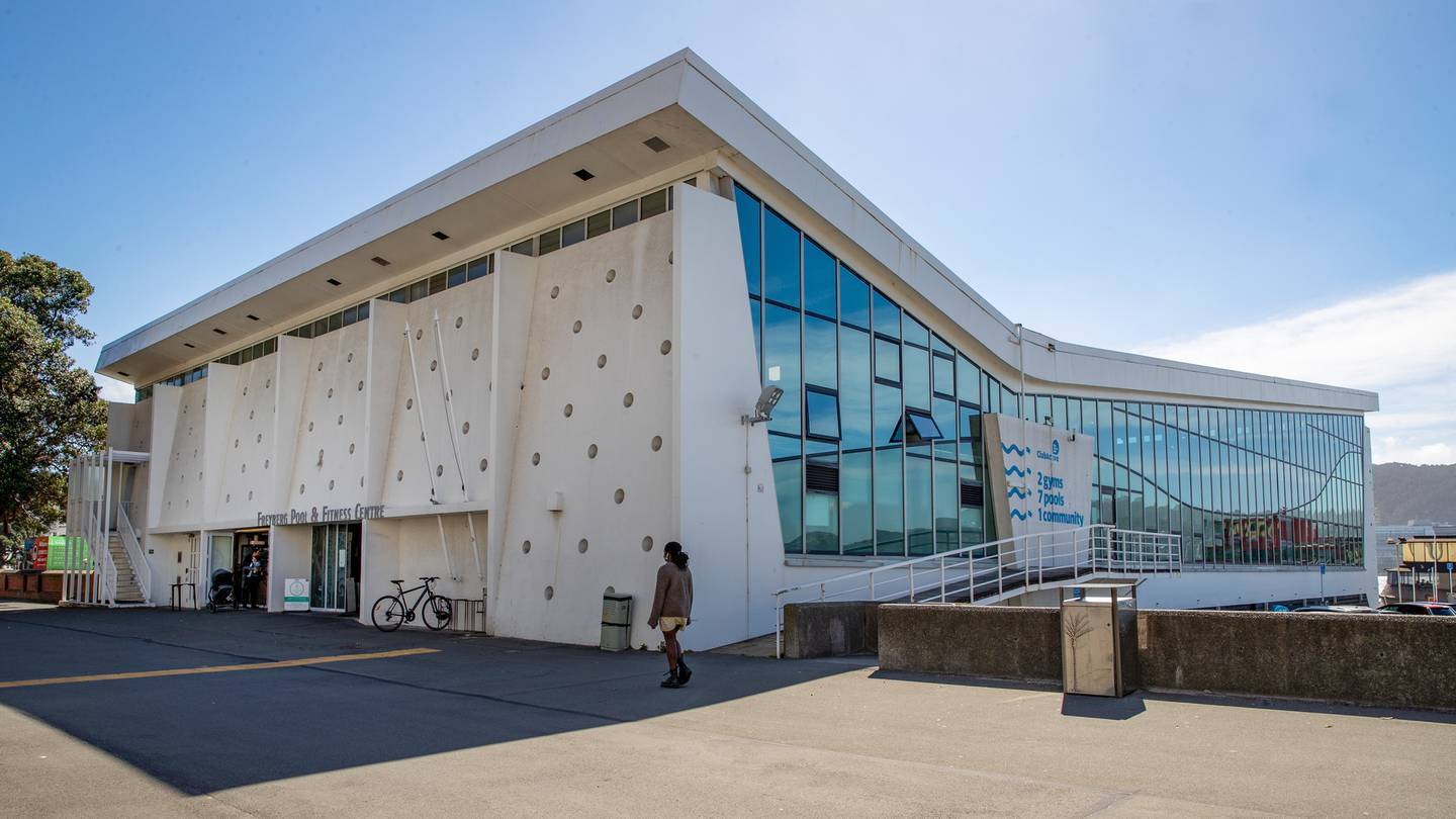 There were different opinions on the safety of the Freyberg Pool. Photo / Mark Mitchell