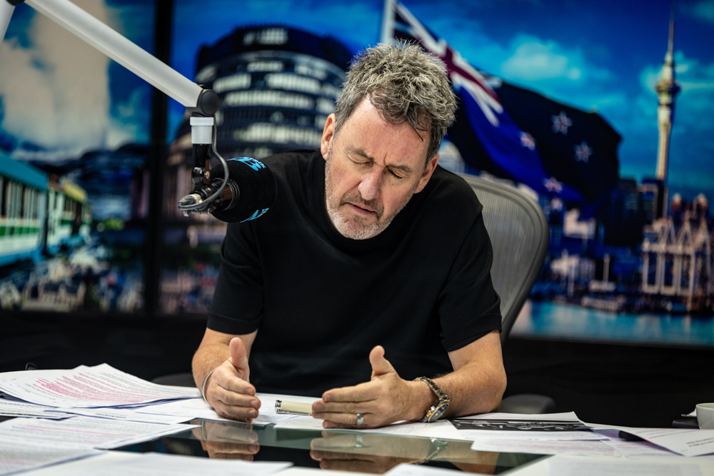 Newstalk ZB host Mike Hosking. Photo / Michael Craig