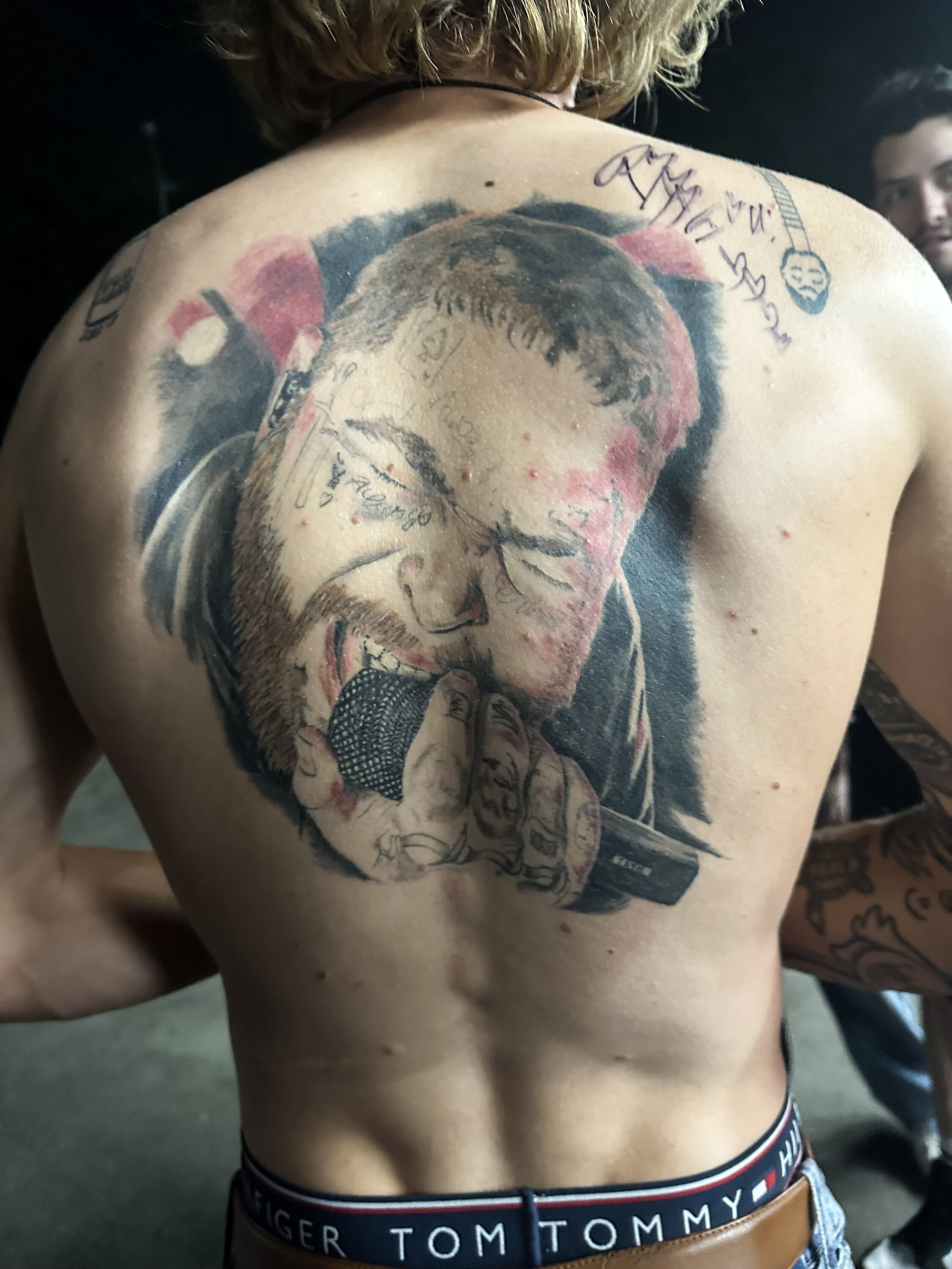 Post Malone (Face + Neck) Temporary Tattoo Set – TattooIcon