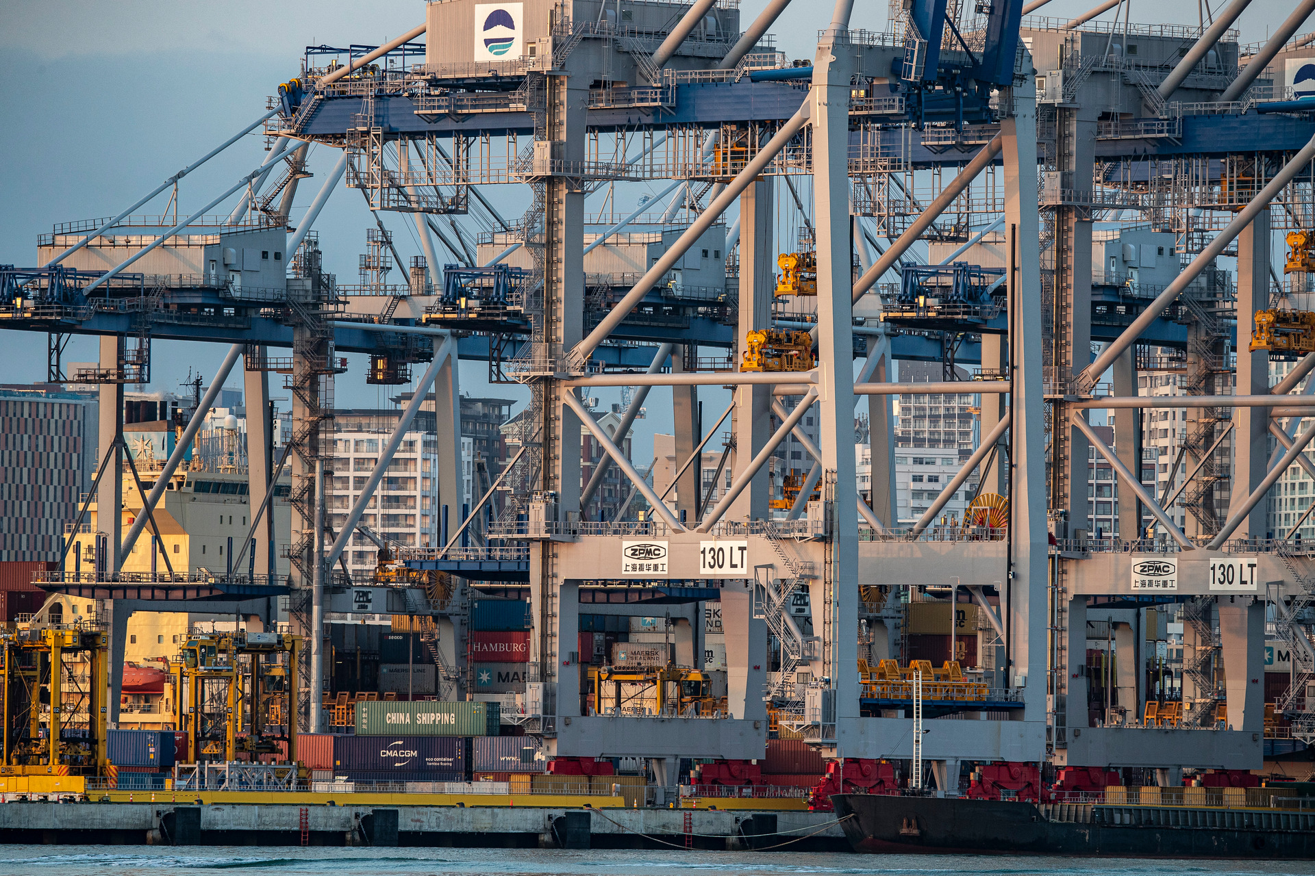 Ports of Auckland. Photo / Michael Craig