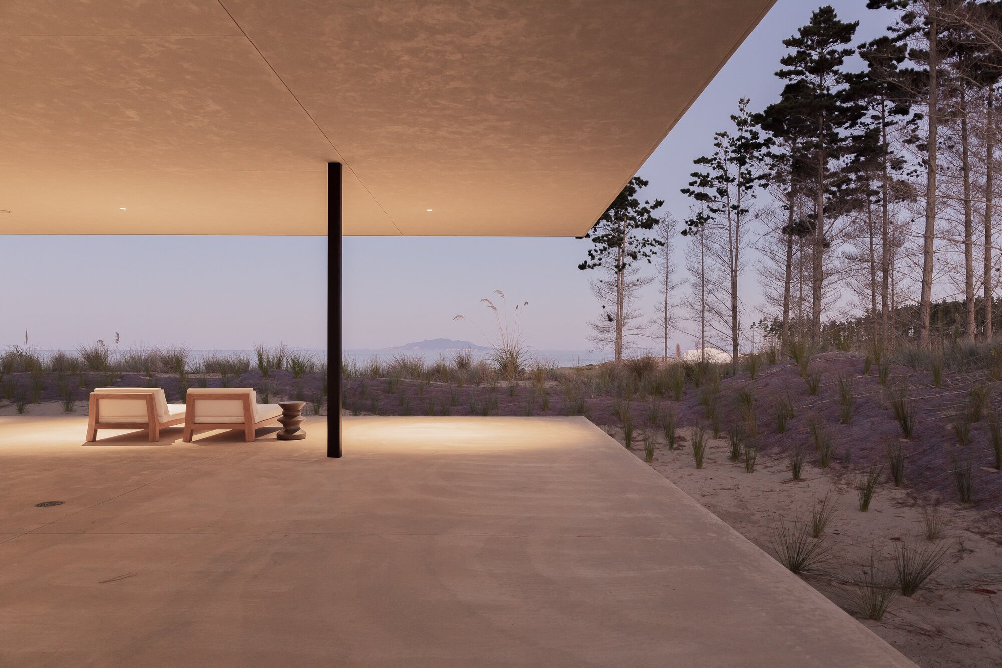 Palimpsest House was designed by Monk Mackenzie, who last month won an Auckland area award from Te Kahui Whaihanga New Zealand Institute of Architects. Photo / Monk Mackenzie