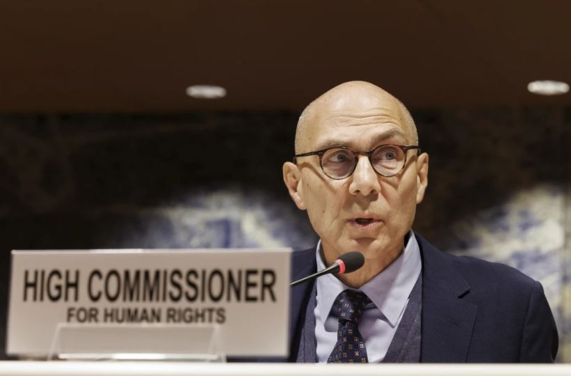 UN High Commissioner for Human Rights Volker Türk. Photo / AP