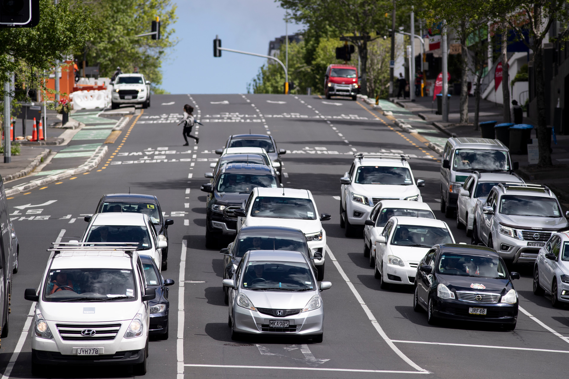 Nelson St will have its speed limit reduced to 40 km/h under proposals adopted by Auckland Transport. Photo / Dean Purcell