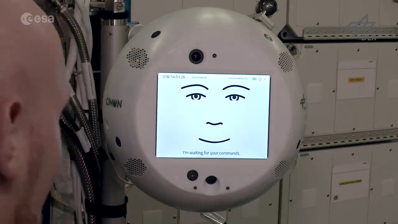 Mobile Companion Cimon Esa CIMON, The International Space