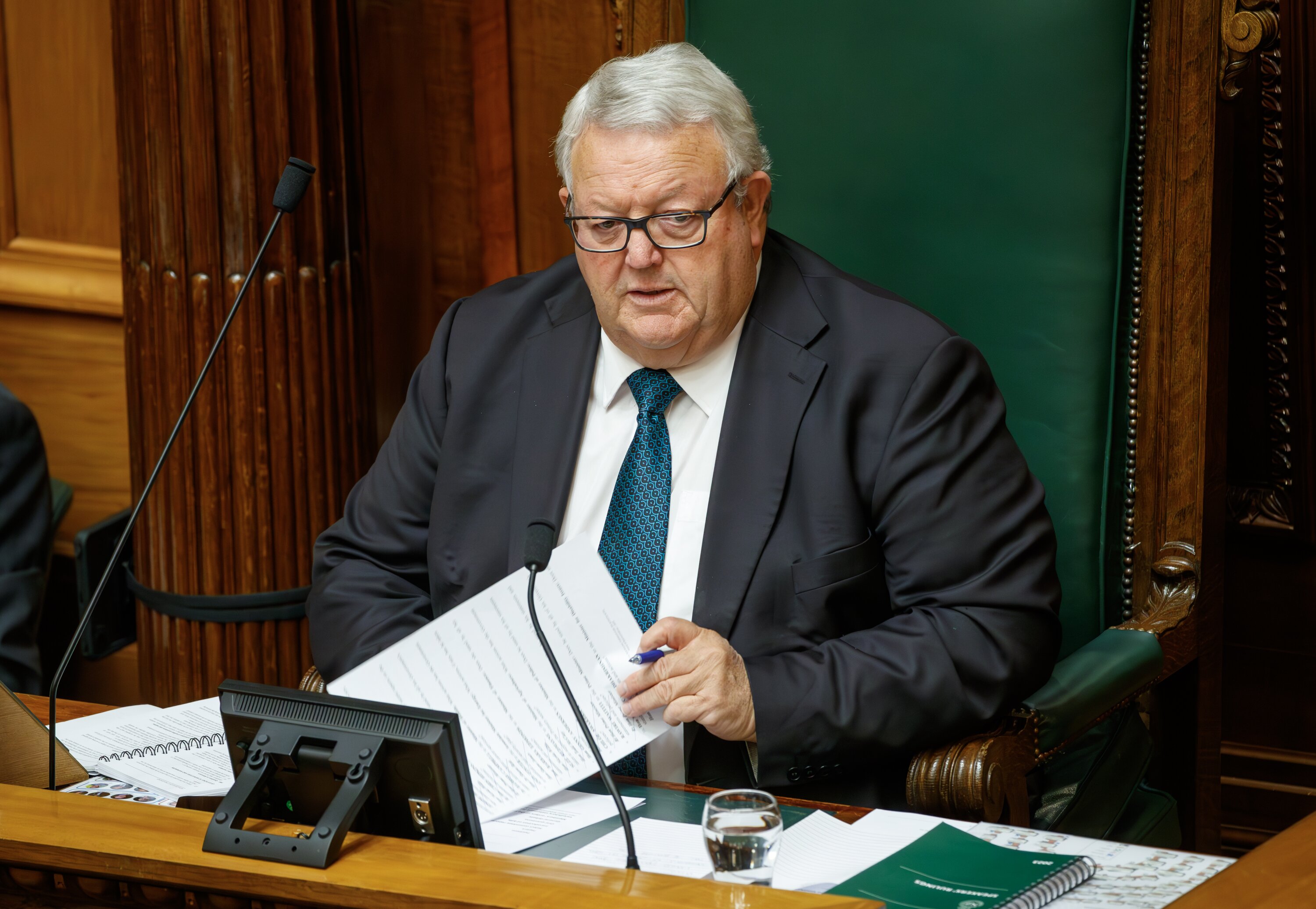 Speaker Gerry Brownlee has been accused of ignoring harassment in Parliament. Photo / Mark Mitchell