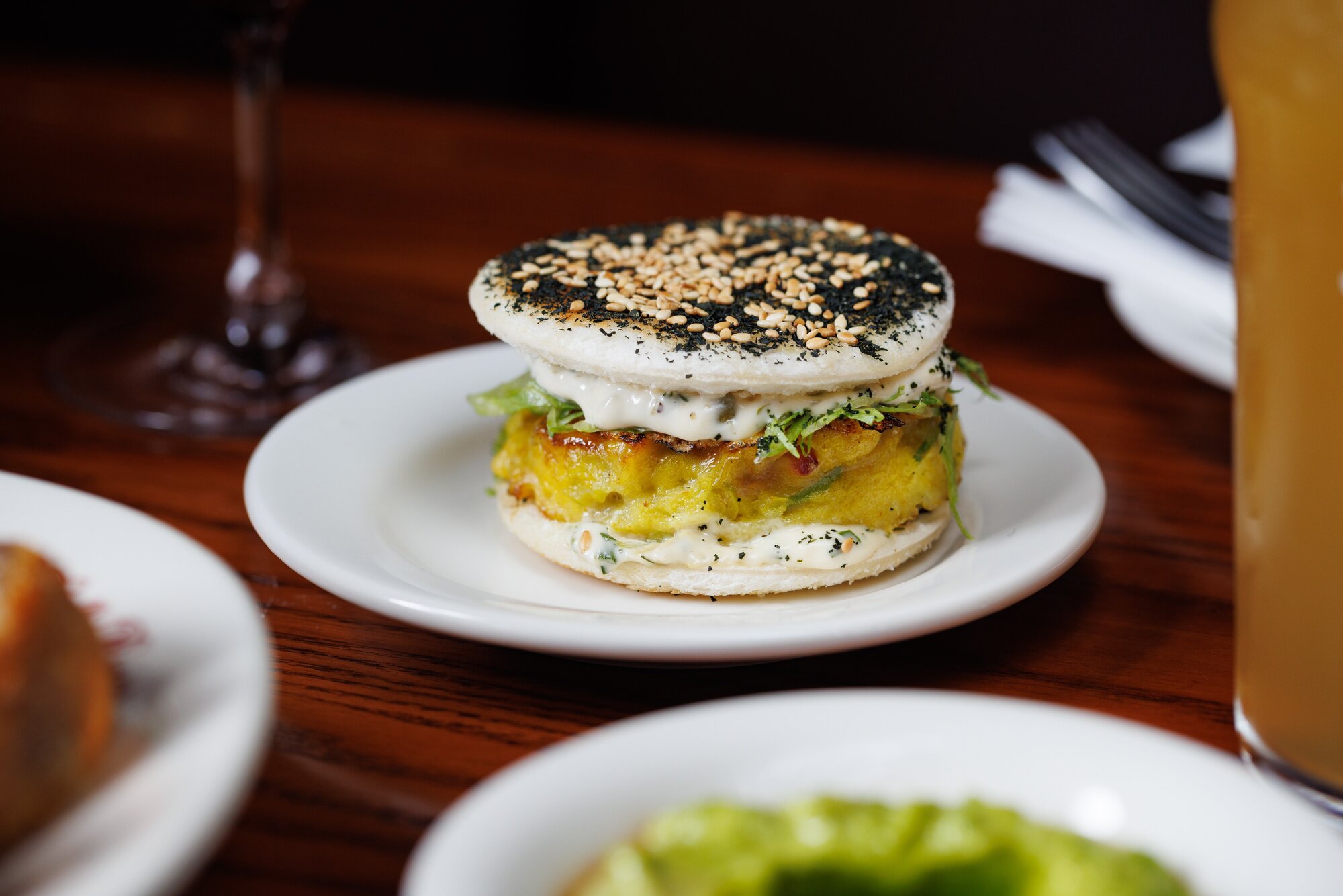 The tuatua sando on the menu at Grey Lynn Firehouse. Photo / Babiche Martens