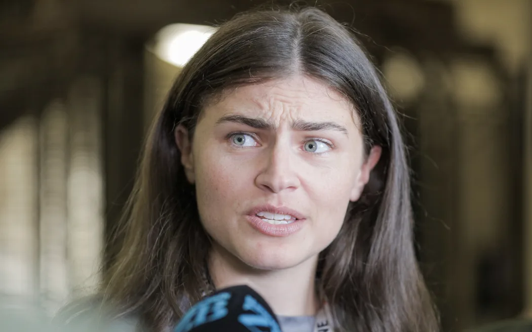 Greens' co-leader and climate change spokeswoman Chlöe Swarbrick. Photo / RNZ / Reece Baker