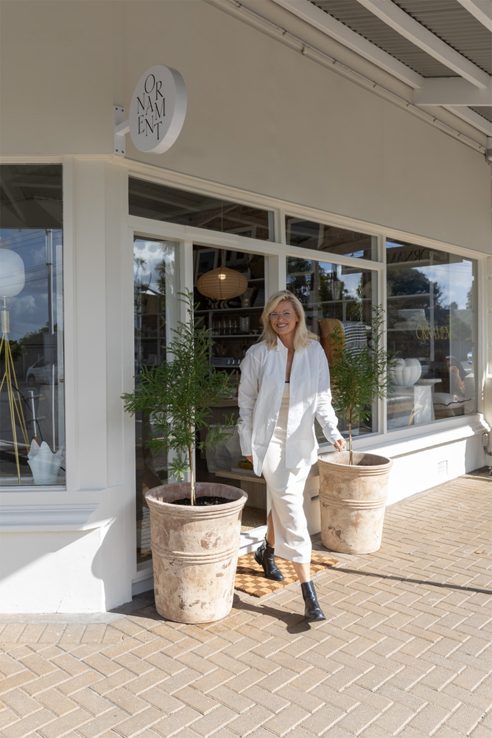 Gina Riley at Ornament's newest location. Photo / Skye Carter