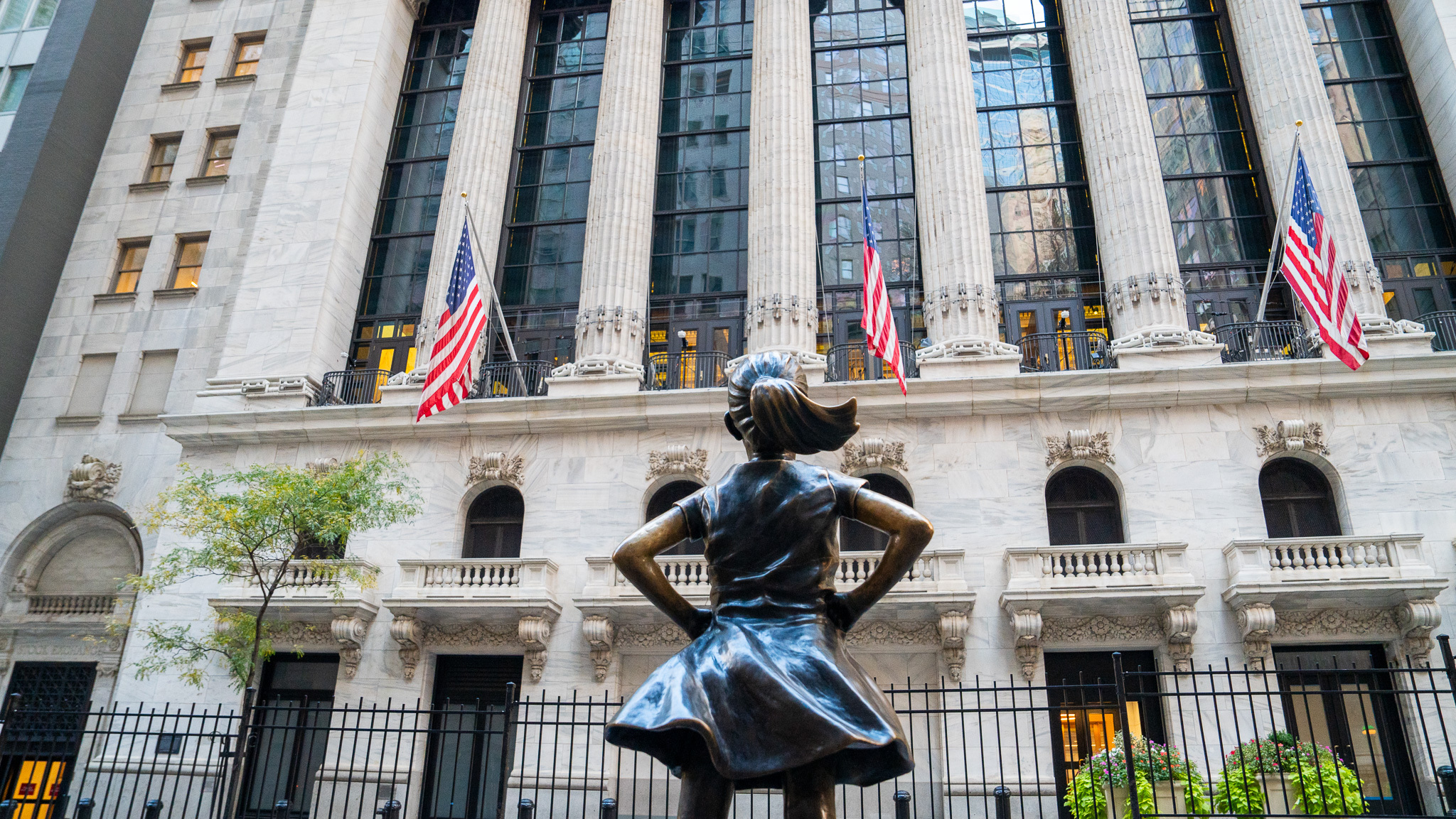 Major US equity markets have surged by more than 20% year to date, but some economists are warning investors to factor in all the risks, including a US election. Photo / Corey Fleming
