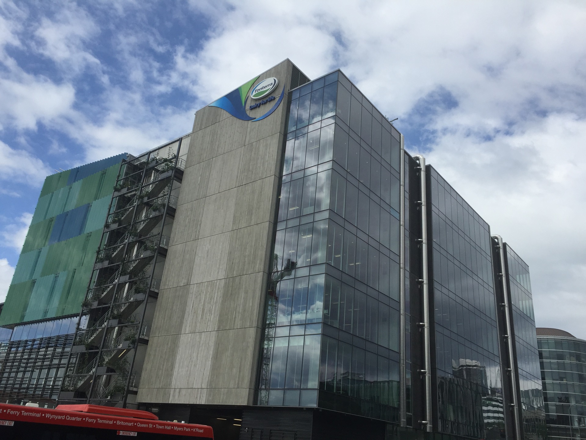 The Fonterra headquarters on Fanshawe St in the Wynyard Quarter. Photo / Grant Bradley 