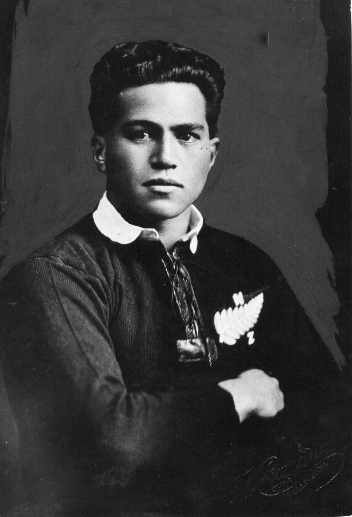 George Nepia left an impression on all who saw him play for the Invincibles. (NZ Herald Archive)
