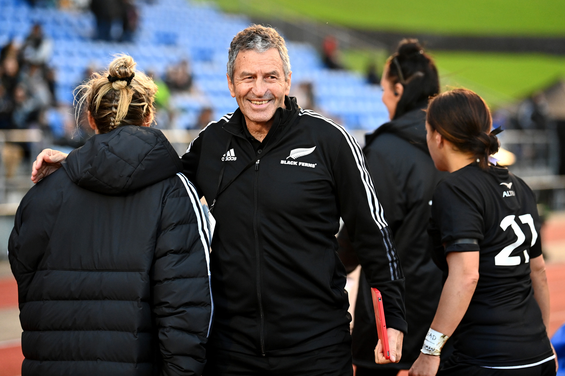 Wayne Smith joined the Black Ferns set up in April. Photo / Getty Images