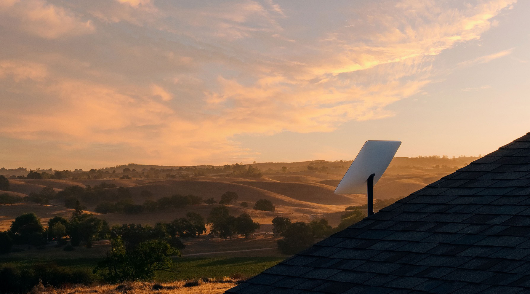 Starlink's second-generation dish features a detachable cable - so you can take the dish with you to get broadband from your bach.