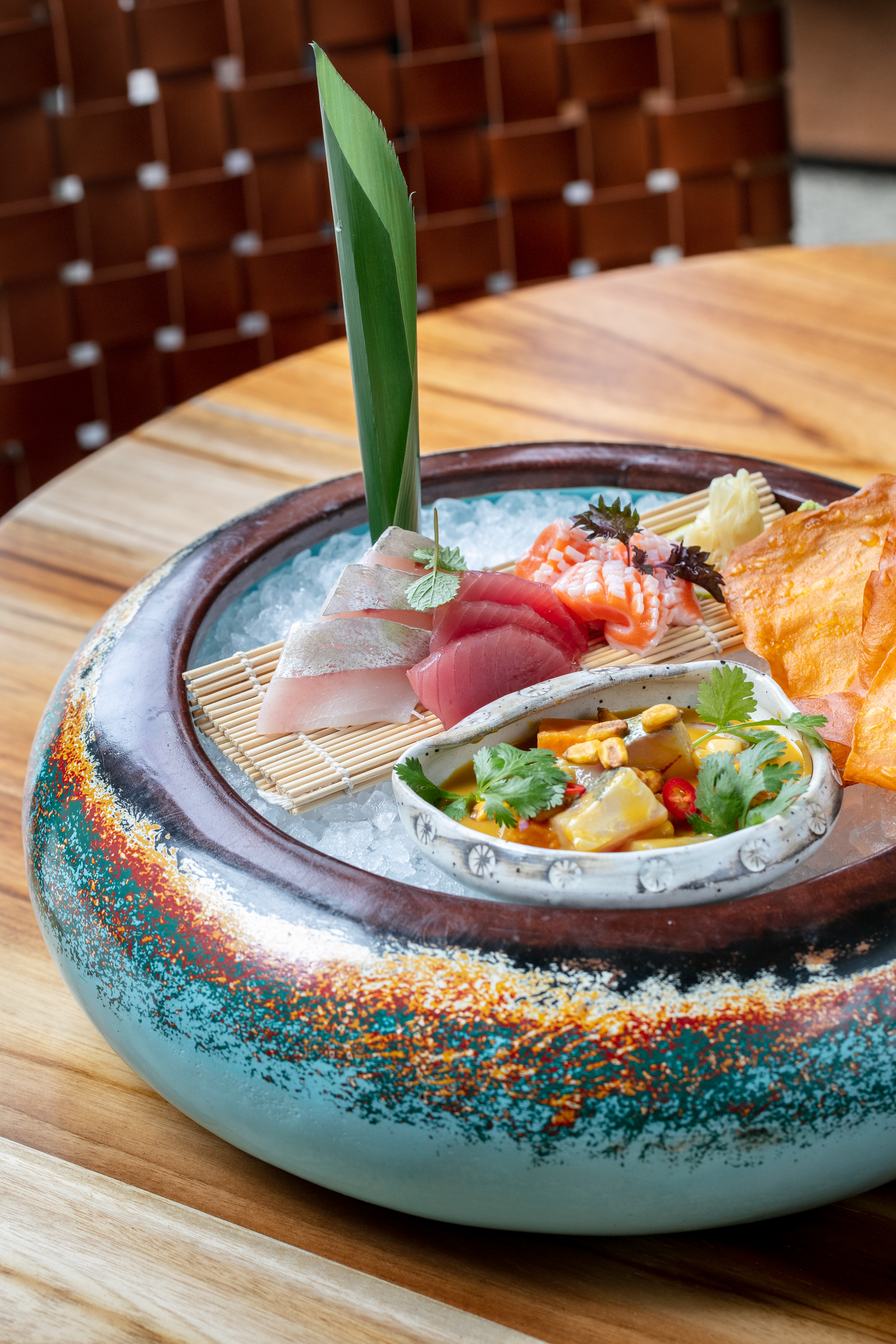 Sashimi and cerviche from the tasting menu at Inca restaurant by Nic Watt. Photo / Babiche Martens