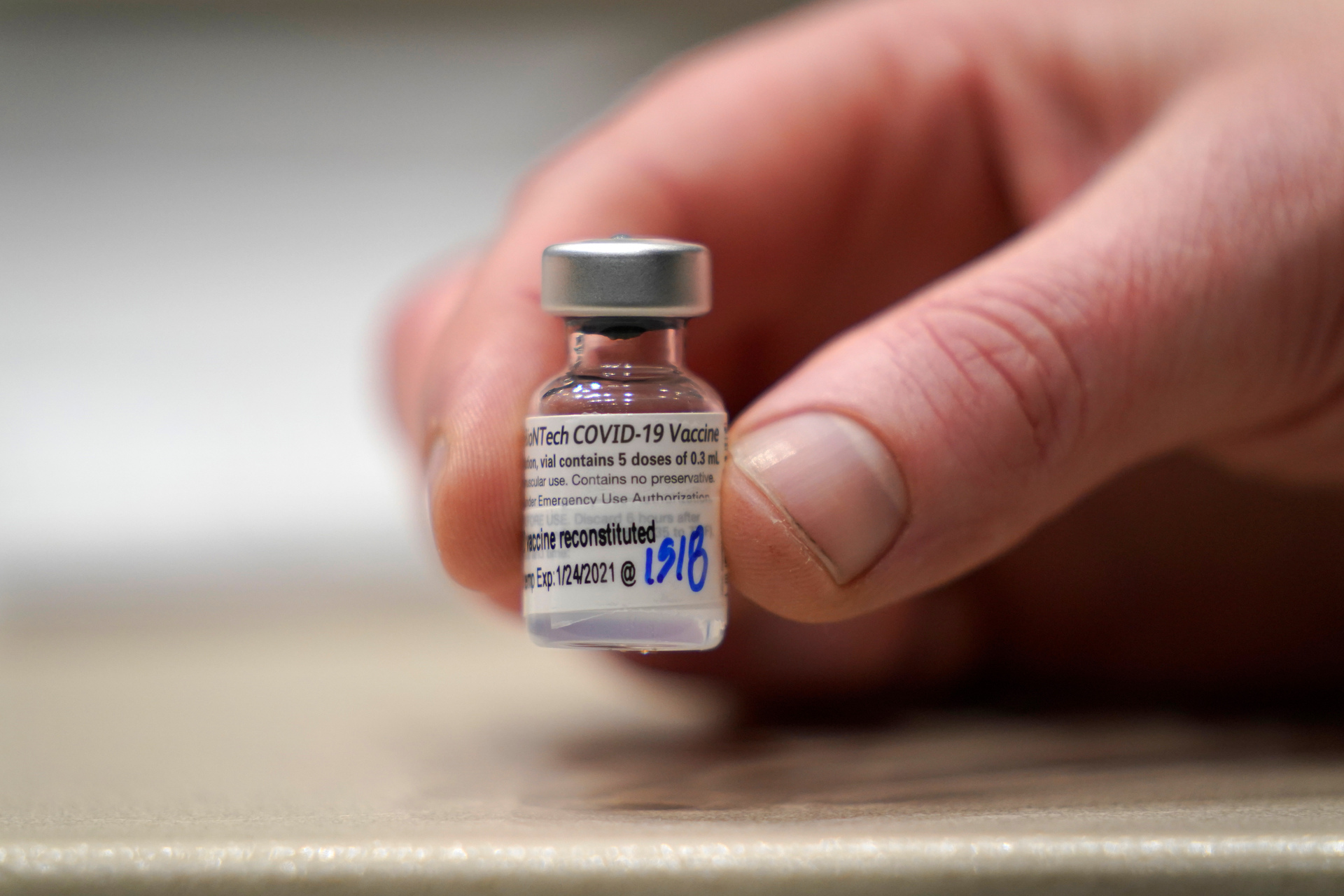 The Pfizer vaccine is the first to get approved in New Zealand. Photo / AP