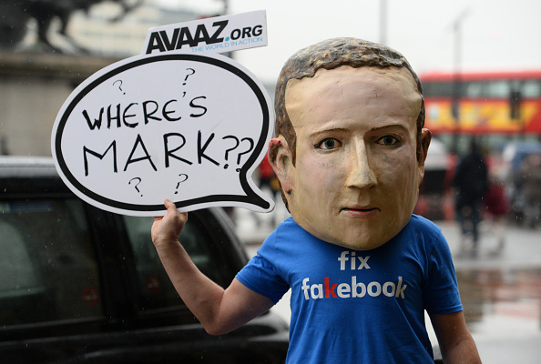 The lack of comment from Facebook executives is frustrating the Privacy Commissioner. Photo/Getty Images. 